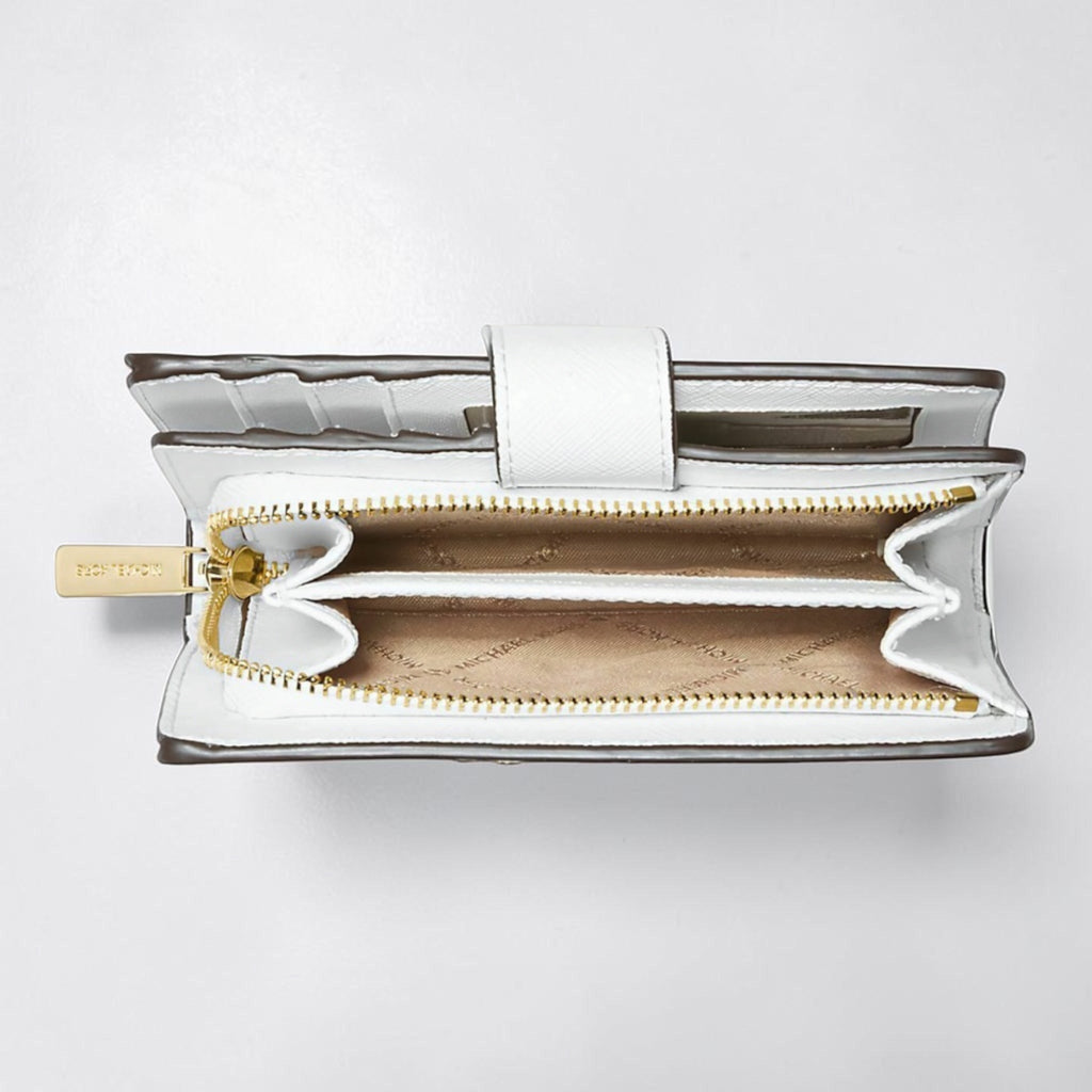 Jet Set Travel Geldbörse – Optic White – Michael Kors