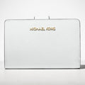 Jet Set Travel Geldbörse – Optic White – Michael Kors