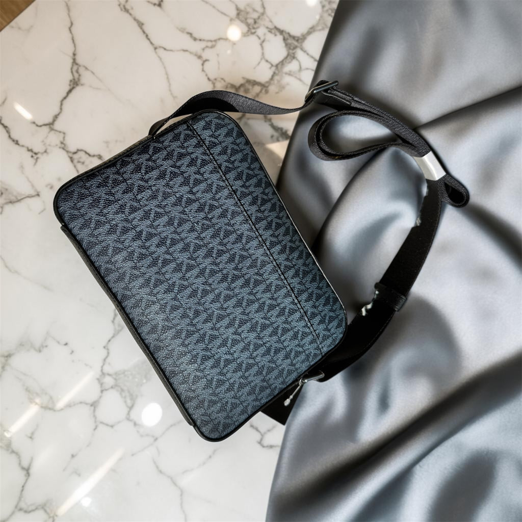 Sacoche Cooper - Utility xbody- Blue - Michael Kors