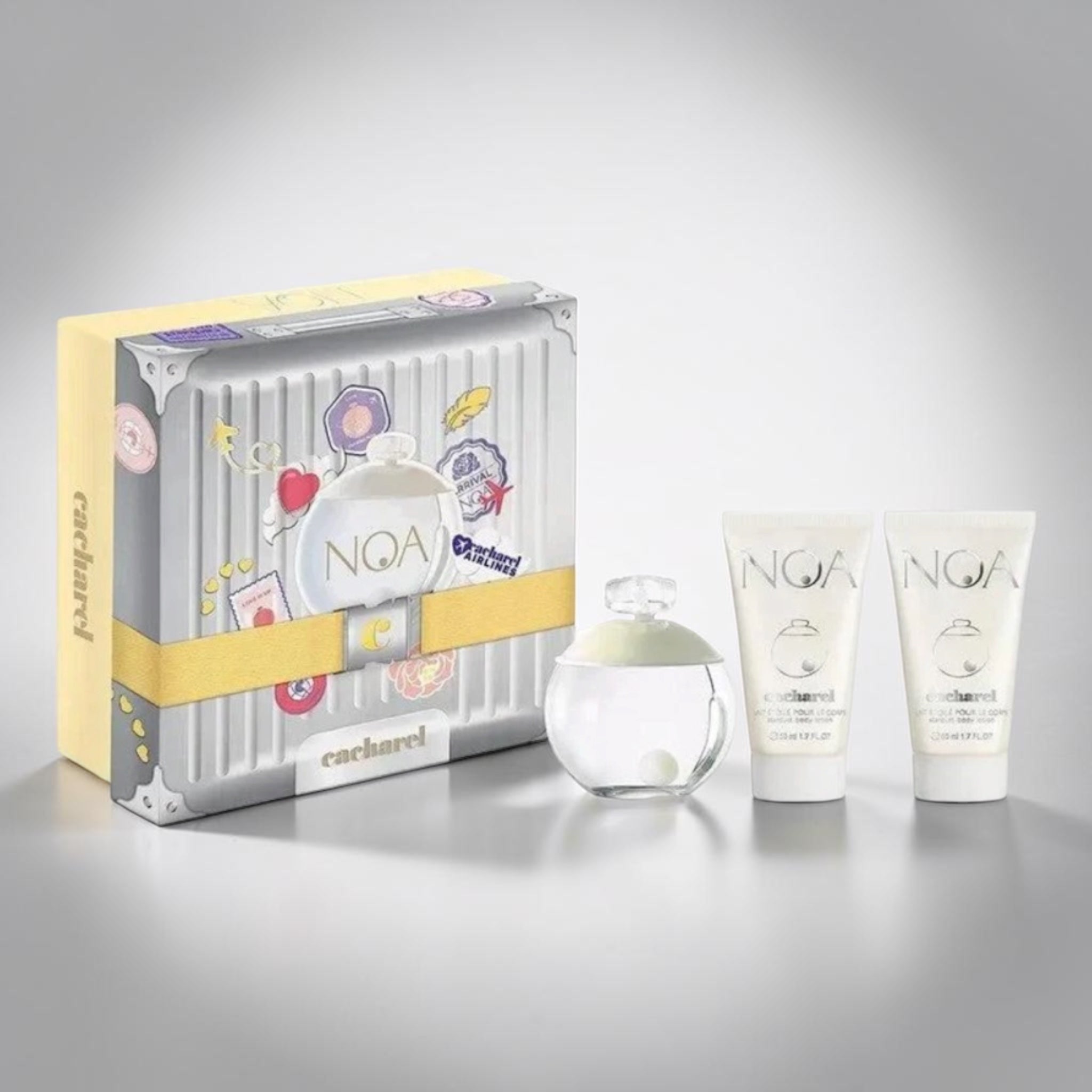 Cacharel - Noa - Geschenkset EDT 100ml + 2 Körperlotionen 50ml