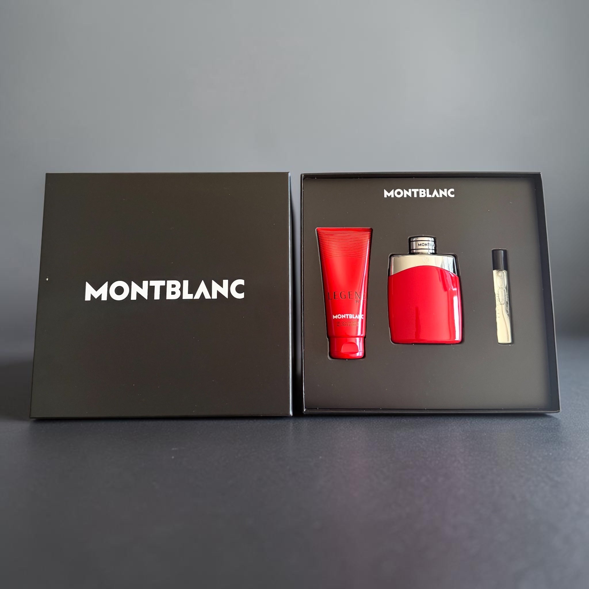 Montblanc - Legend Red - EDP 100ml + Duschgel 100ml + Miniatur 7,5ml Set