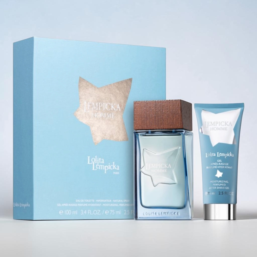 Lolita Lempicka - Lempicka Homme - Geschenkset EDT 100ml + Feuchtigkeitsspendendes After Shave Gel 75ml