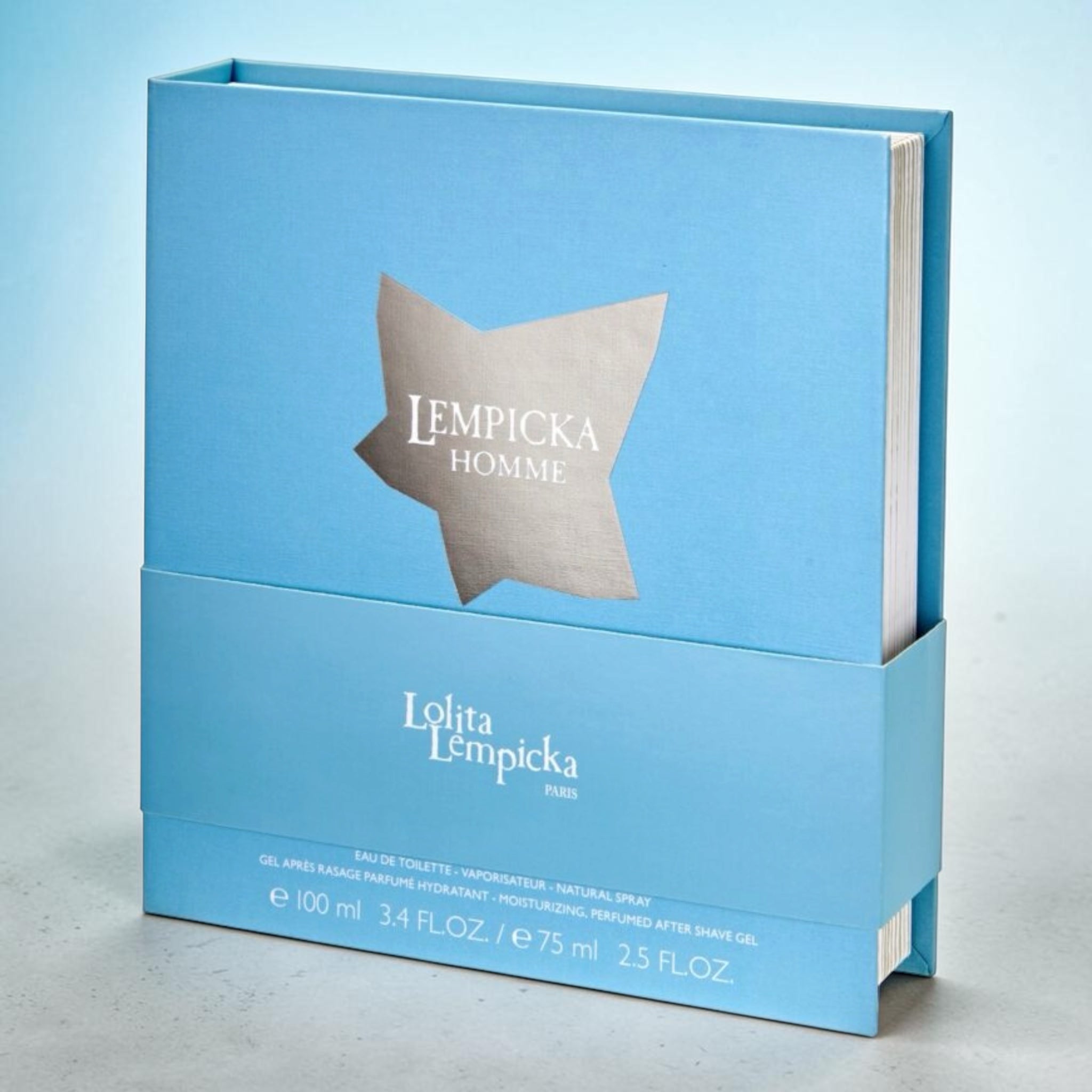 Lolita Lempicka - Lempicka Homme - Geschenkset EDT 100ml + Feuchtigkeitsspendendes After Shave Gel 75ml
