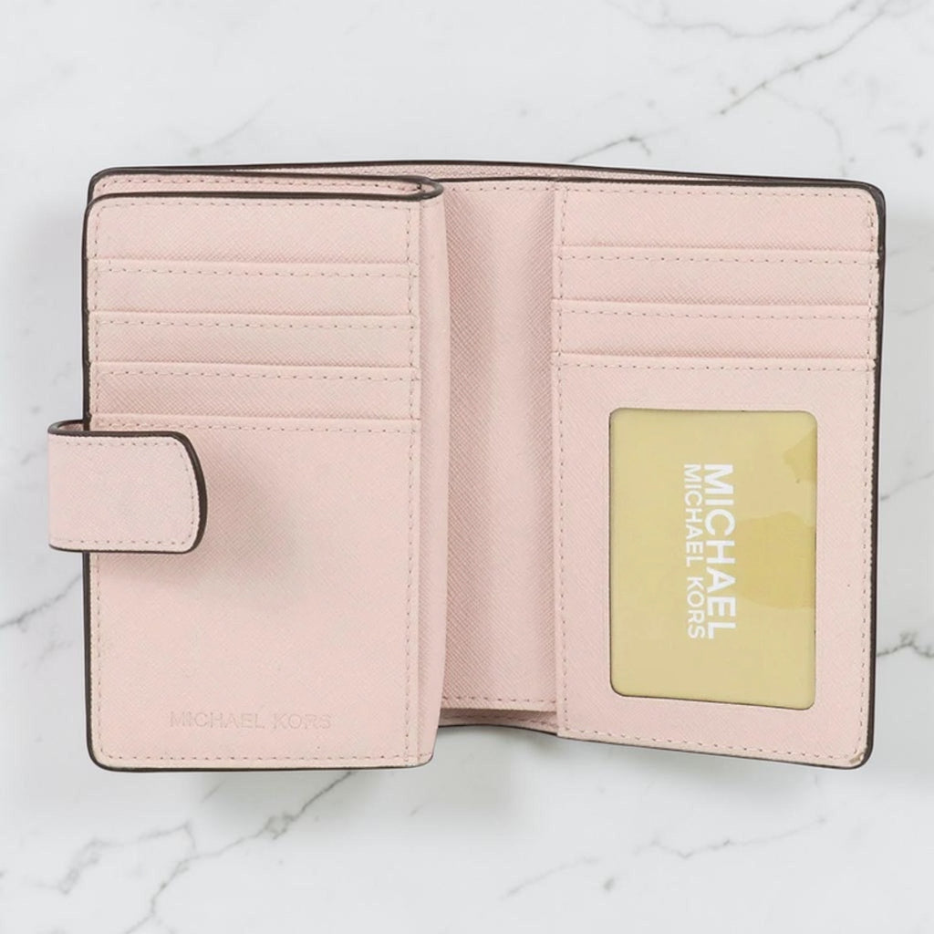 Geldbörse Jet Set Travel - Powder Blush - Michael Kors