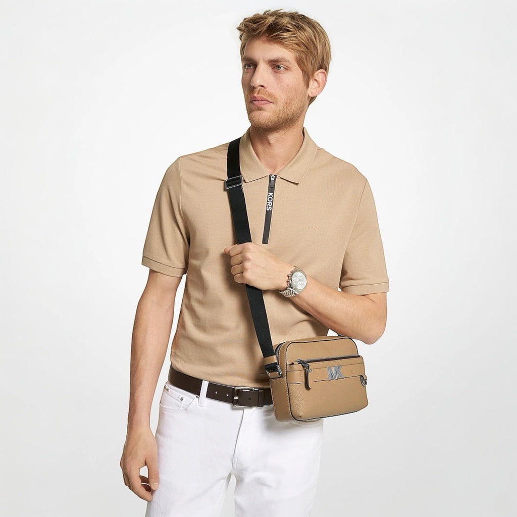 Michael Kors Bryant Xbody Utility Bag - Camel