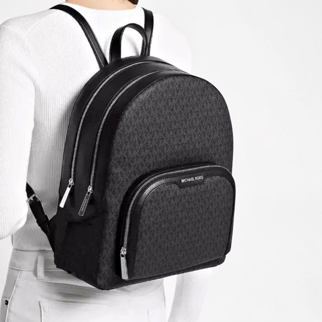 Rucksack Jaycee - Schwarz/Silber - Michael Kors