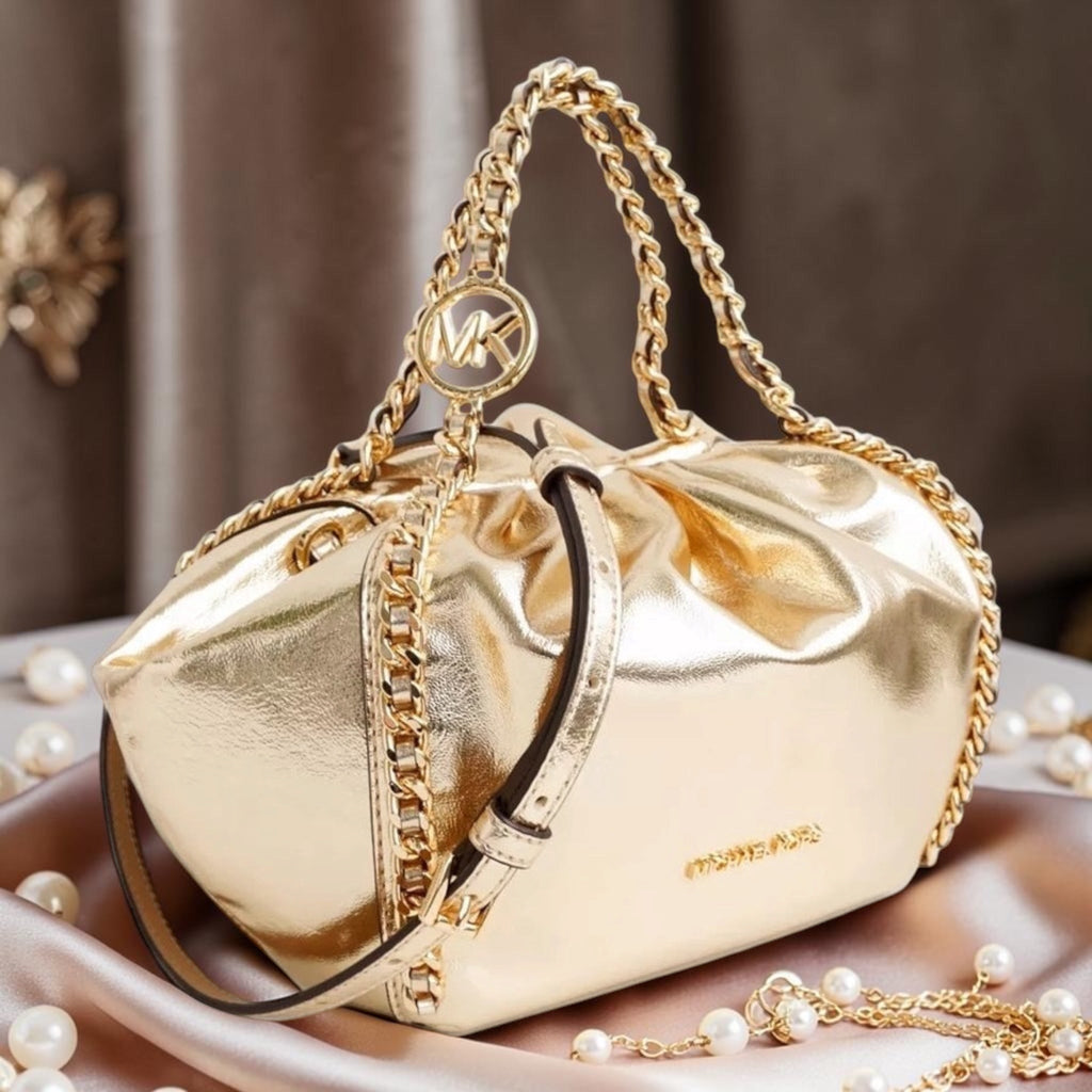 Sac Mina - Pale Gold - Michael Kors