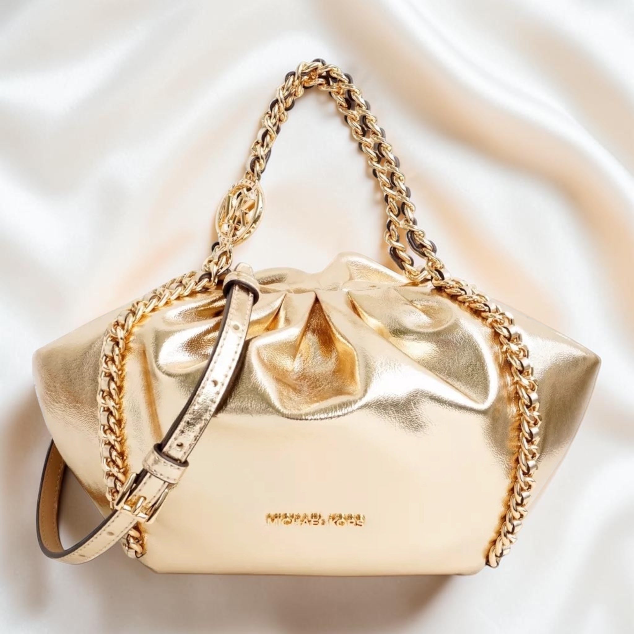 Sac Mina - Pale Gold - Michael Kors