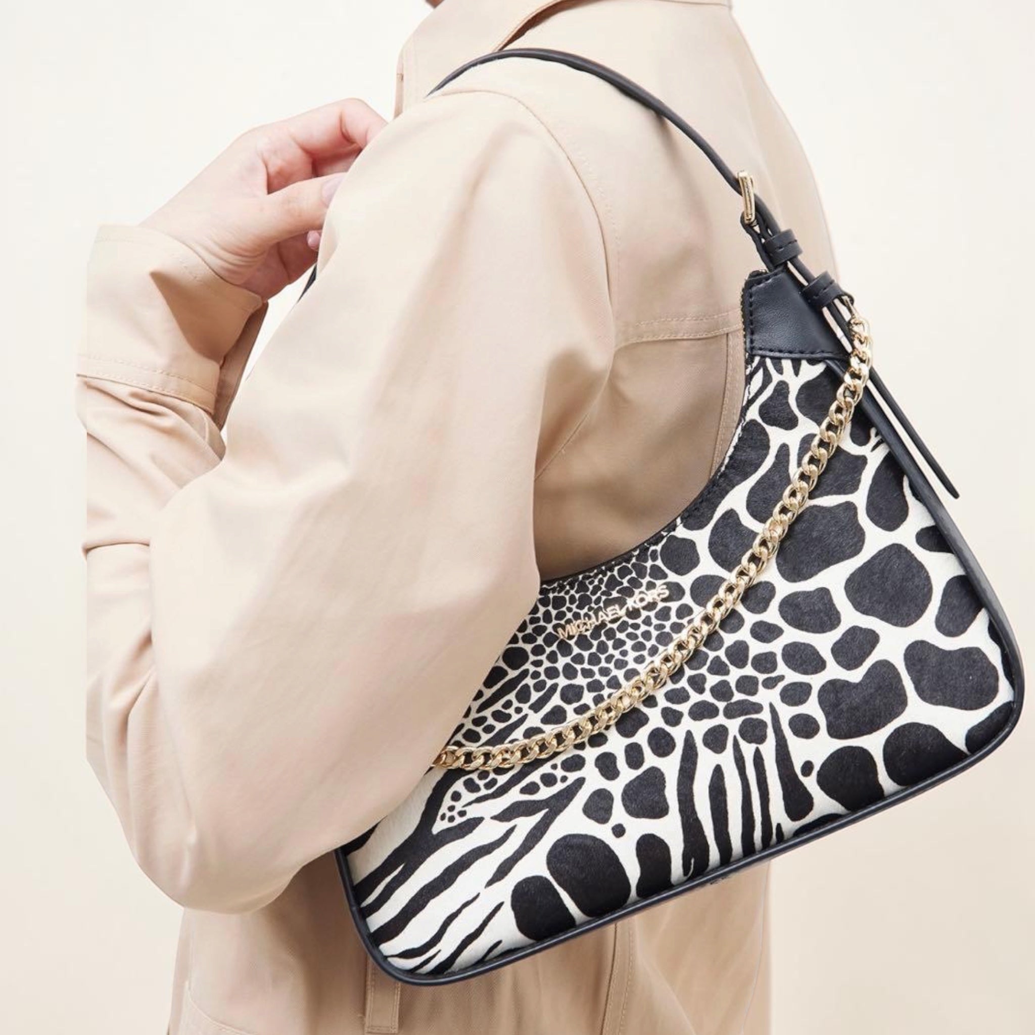 Sac Wilma MD EW Pouchette - Black Multi - Michael Kors