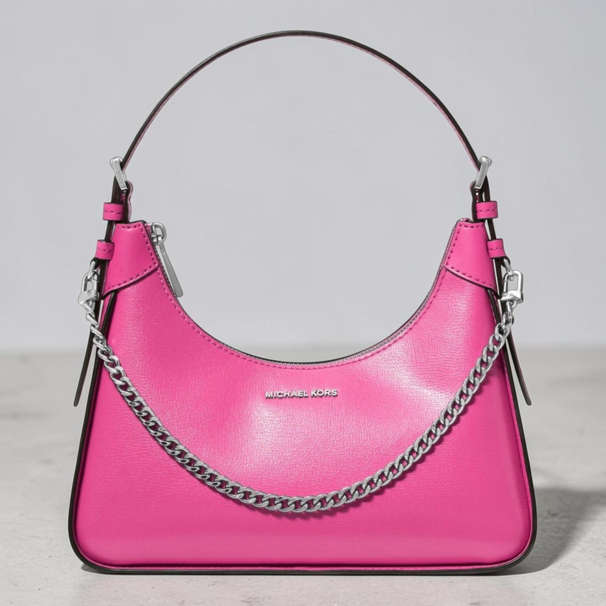 Bolso Wilma MD EW Pouchette - Cereza - Michael Kors