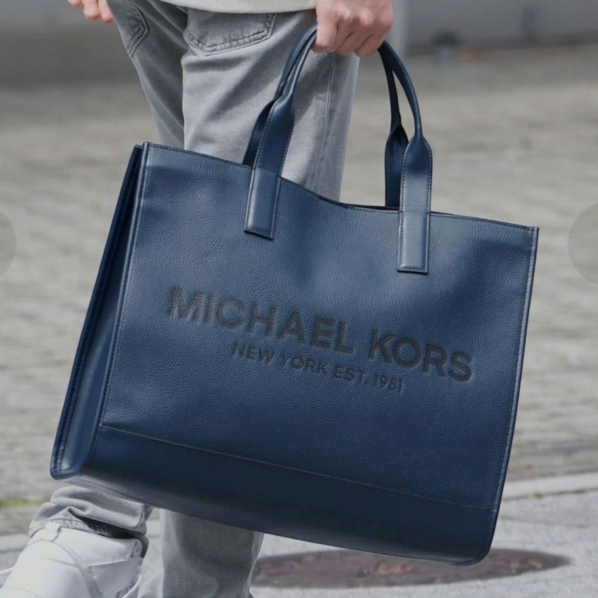 Sac Fourre-tout Cooper - Navy - Michael Kors