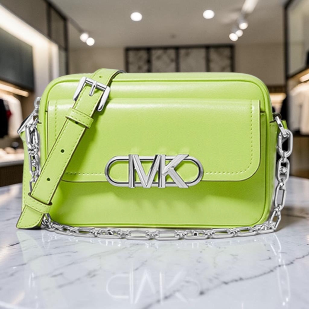 Sac Parker MD CHN SWAG Camera Xbody - Bright Limeade - Michael Kors