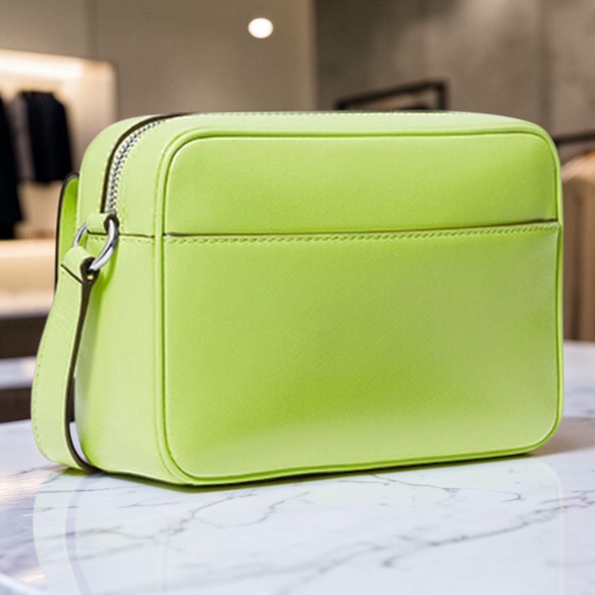 Sac Parker MD CHN SWAG Camera Xbody - Bright Limeade - Michael Kors