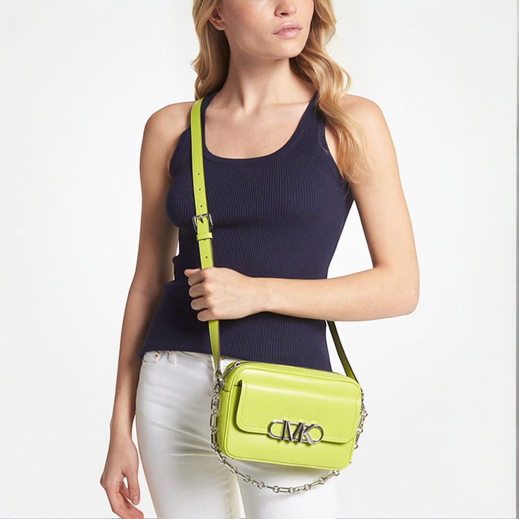 Sac Parker MD CHN SWAG Camera Xbody - Bright Limeade - Michael Kors