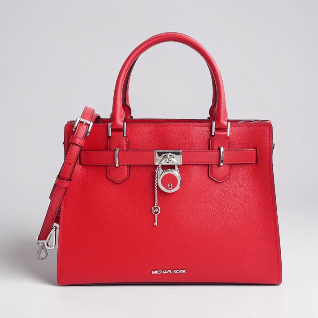 Hamilton MD Satchel - Bright Red - Michael Kors