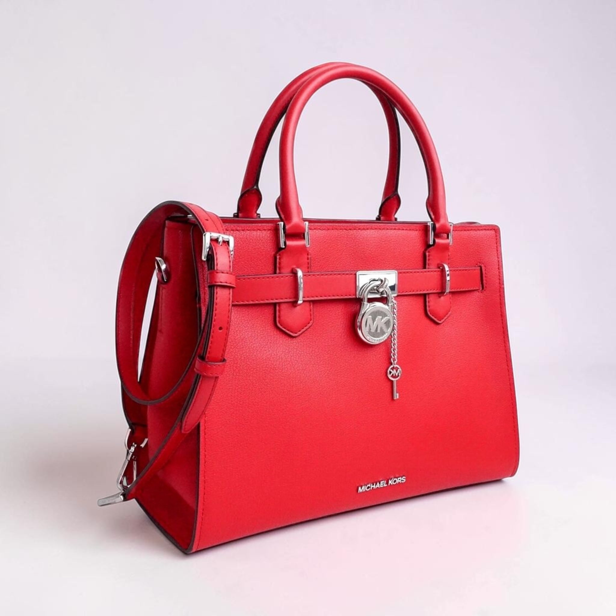 Hamilton MD Satchel - Bright Red - Michael Kors