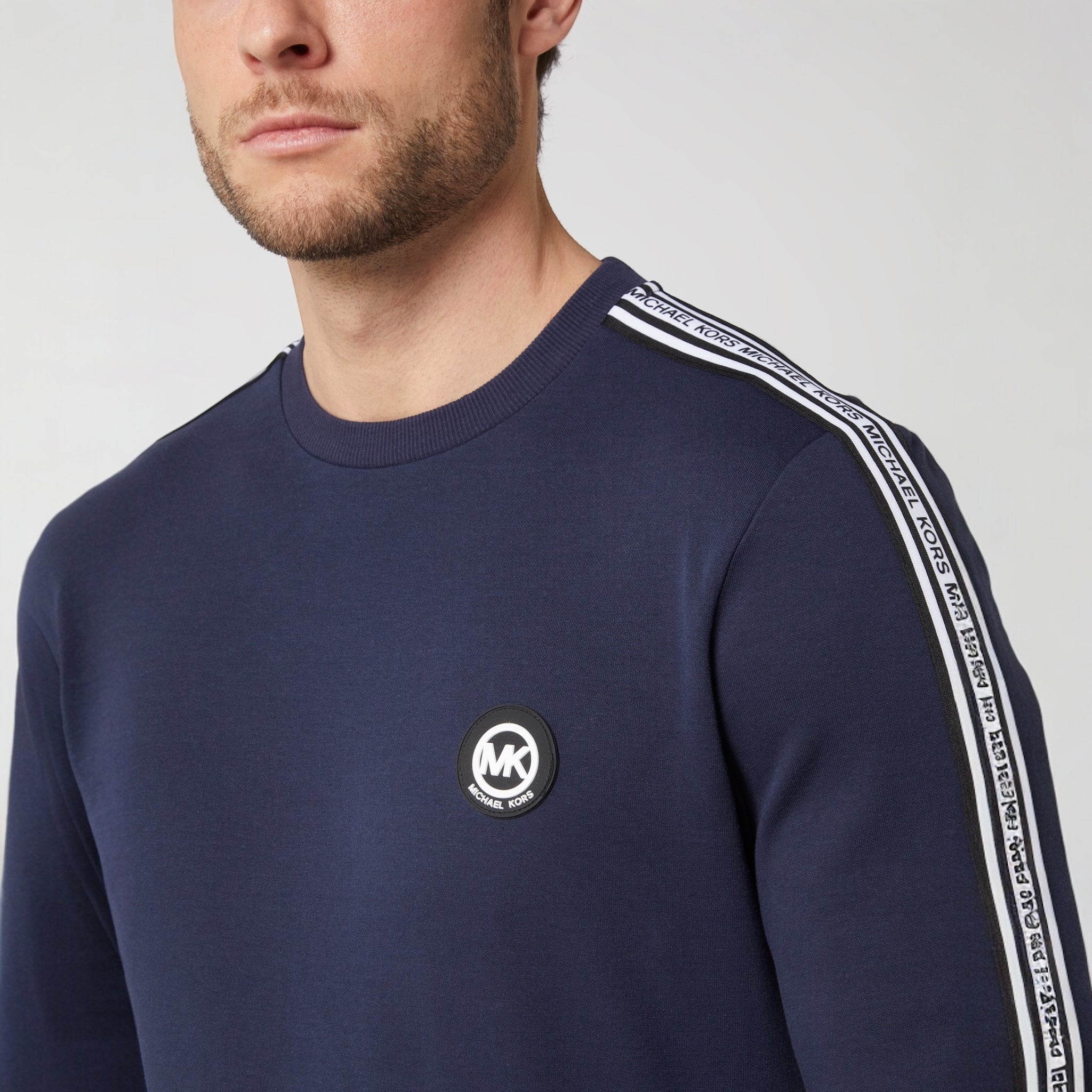 Sweat-shirt Logo Tape - Midnight - Michael Kors