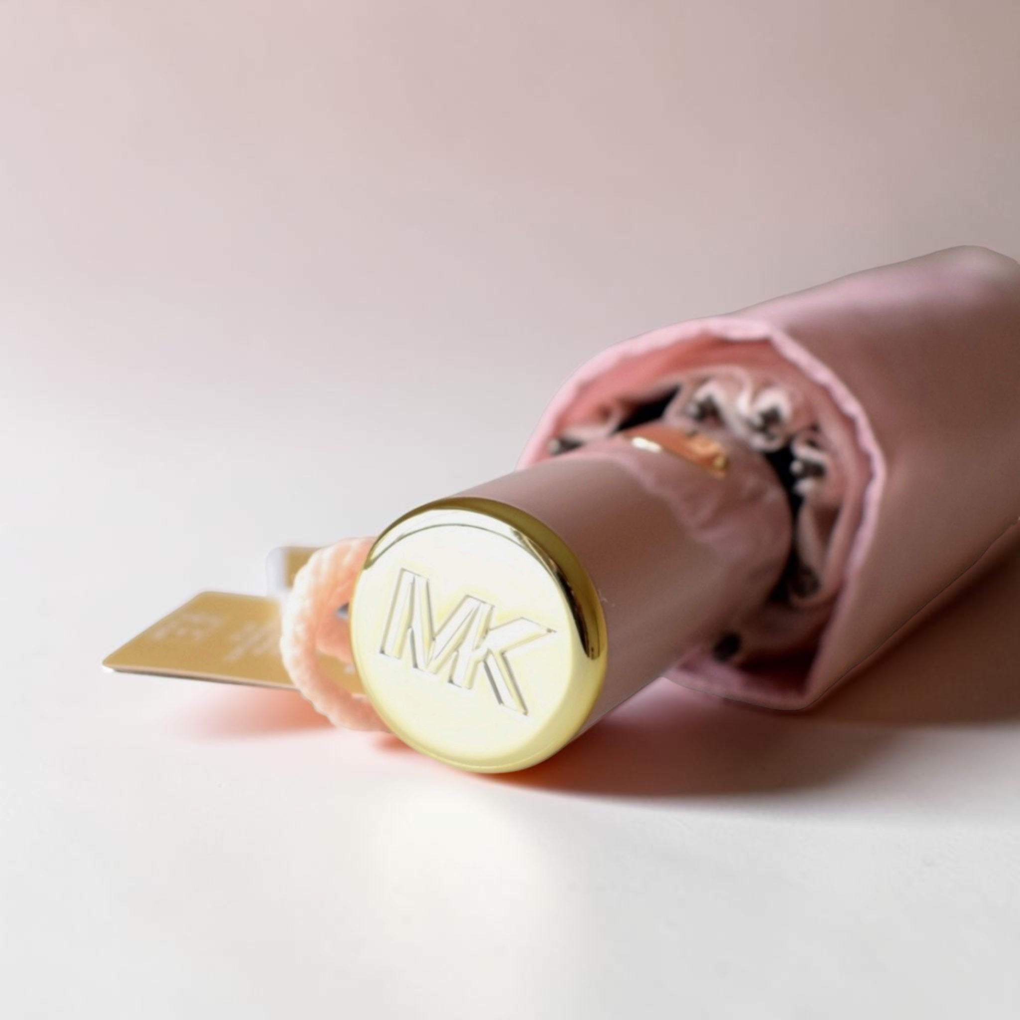 Regenschirm Travel – Lt Powder Blush – Michael Kors