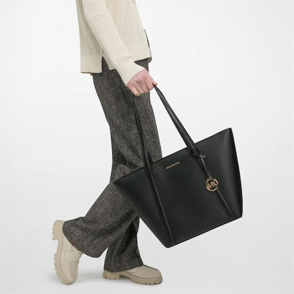Bolso Pratt LG TZ Tote - Negro - Michael Kors