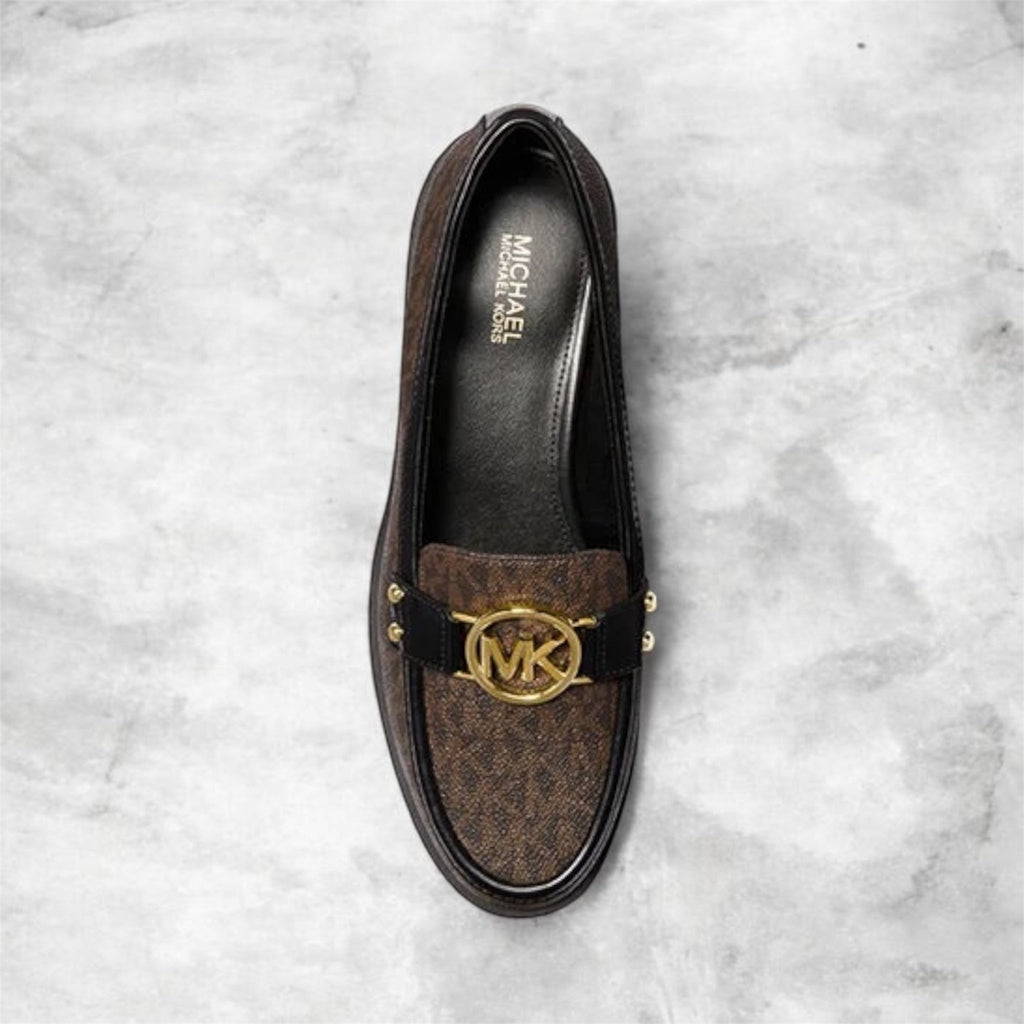 Slipper Carmen MK Sig SM – Braun/Schwarz – Michael Kors