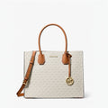 Tasche Mercer LG Accordion Tote MK Sig - Vanilla - Michael Kors